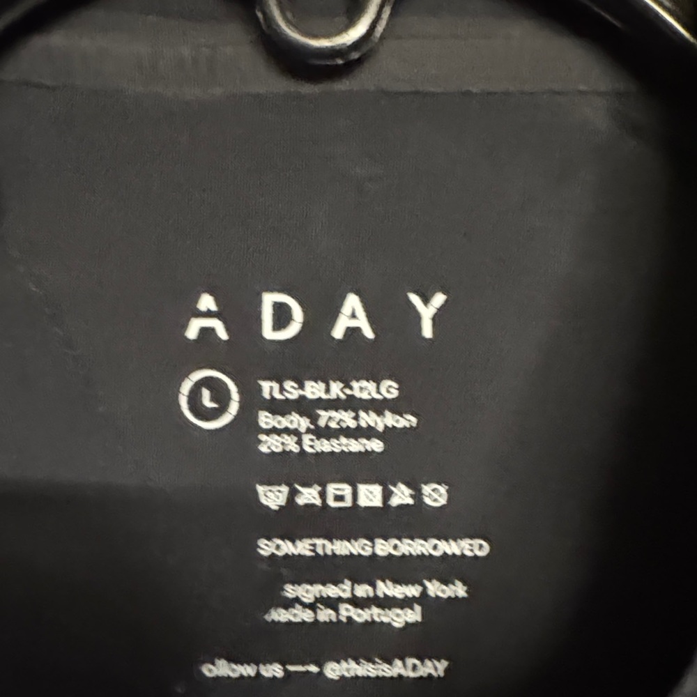 ADAY Something Borrowed Button Down Shirt, Size L… - image 2